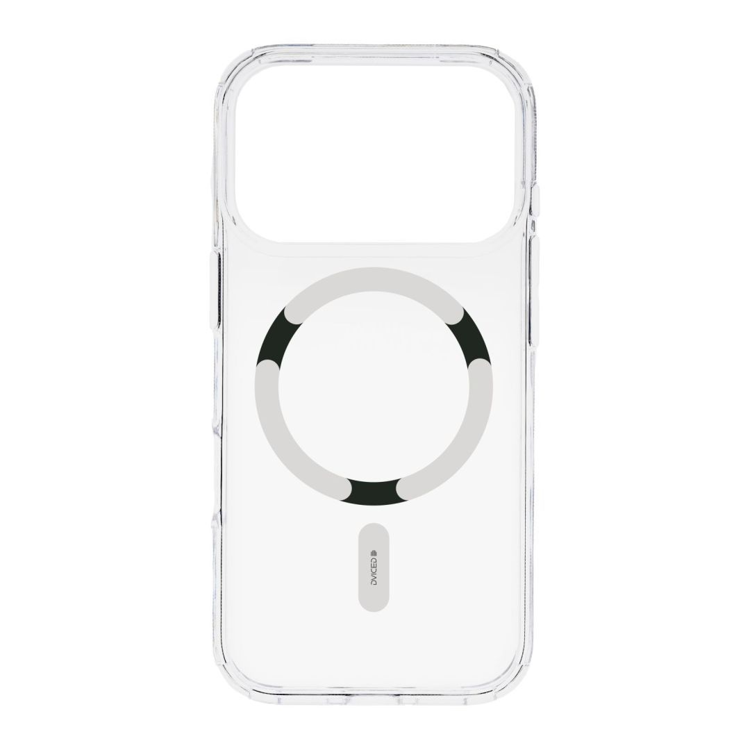 Dviced MagSafe case for iPhone 17 Pro Max Clear White Dviced MagSafe case for iPhone 17 Pro Max Clear White