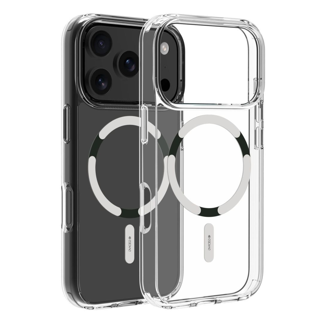 Dviced MagSafe case for iPhone 17 Pro Max Clear White Dviced MagSafe case for iPhone 17 Pro Max Clear White