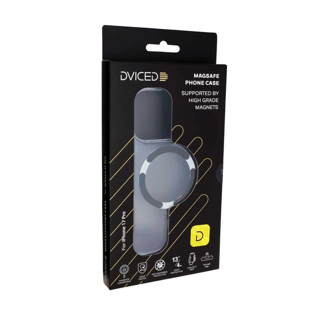 Dviced MagSafe case for iPhone 17 Pro Clear Black Dviced MagSafe case for iPhone 17 Pro Clear Black