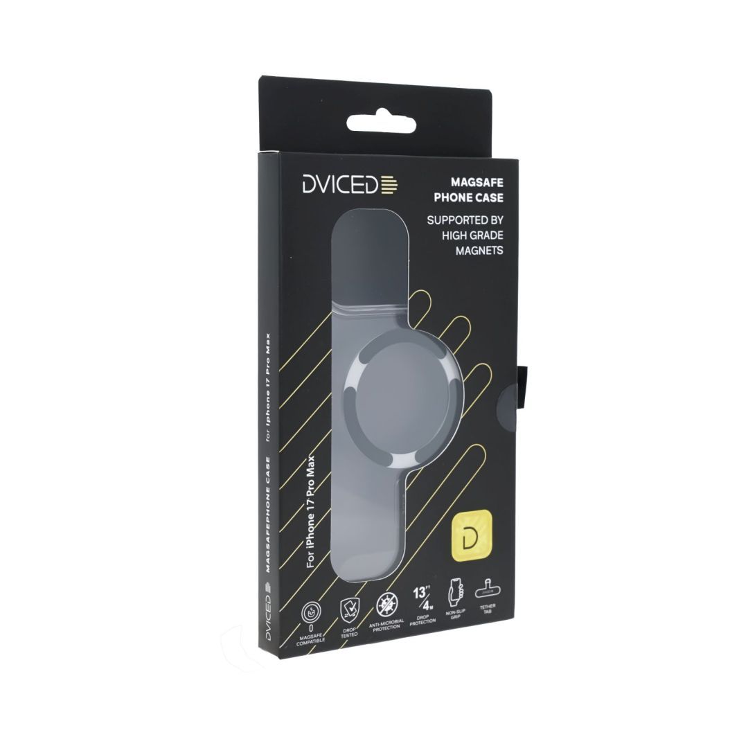 Dviced MagSafe case for iPhone 17 Pro Max Clear Black Dviced MagSafe case for iPhone 17 Pro Max Clear Black