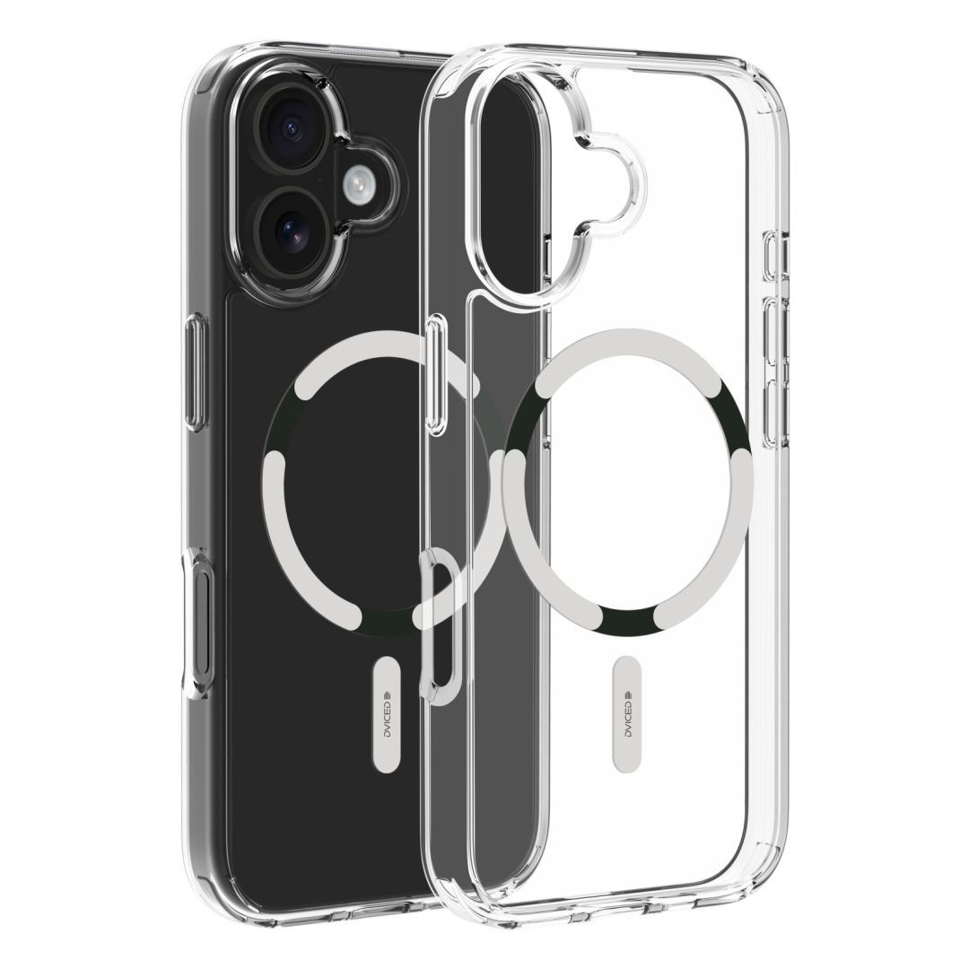 Dviced MagSafe case for iPhone 17 Clear White Dviced MagSafe case for iPhone 17 Clear White