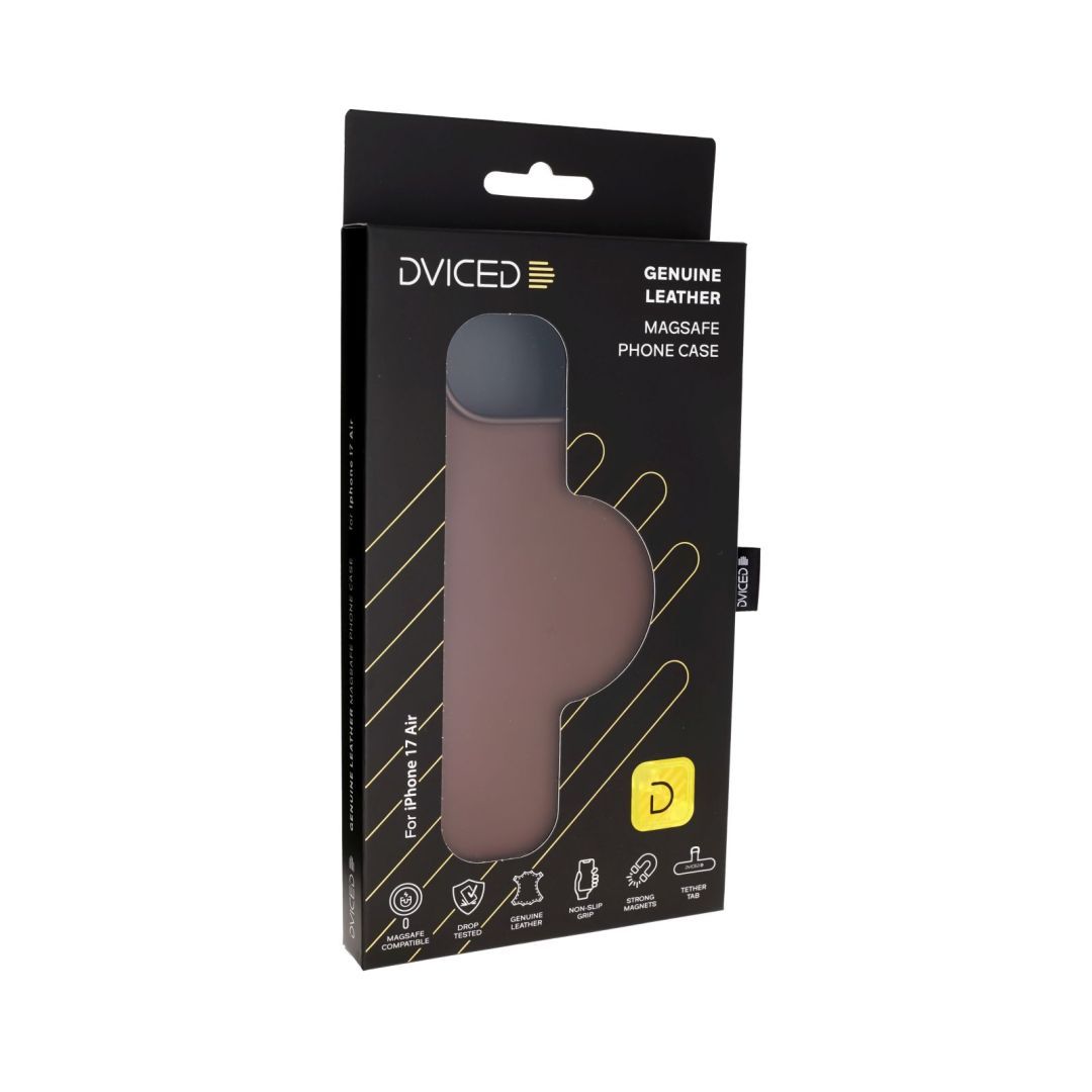 Dviced Leather MagSafe case for iPhone Air Brown Dviced Leather MagSafe case for iPhone Air Brown