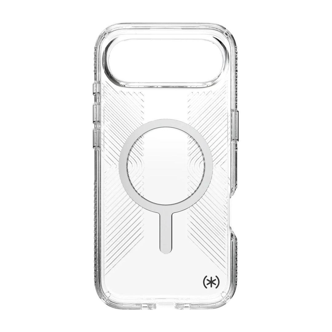 Speck Presidio Perfect Clear Grip MagSafe iPhone Air Case Clear/Silver Speck Presidio Perfect Clear Grip MagSafe iPhone Air Case Clear/Silver