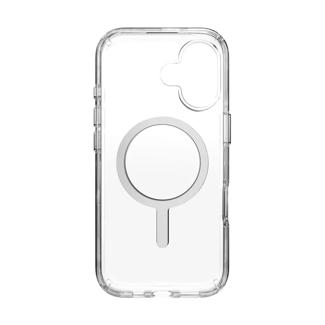 Speck Presidio Perfect Clear MagSafe iPhone 17 Case Clear/Silver Speck Presidio Perfect Clear MagSafe iPhone 17 Case Clear/Silver