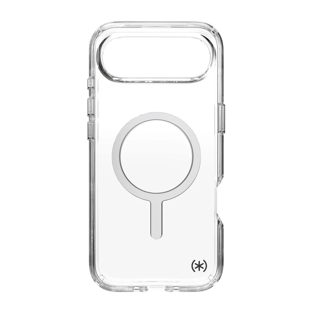 Speck Presidio Perfect Clear MagSafe iPhone Air Case Clear/Silver Speck Presidio Perfect Clear MagSafe iPhone Air Case Clear/Silver
