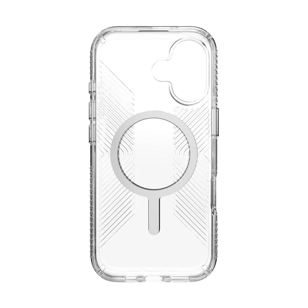 Speck Presidio Perfect Clear Grip MagSafe iPhone 17 Case Clear/Silver Speck Presidio Perfect Clear Grip MagSafe iPhone 17 Case Clear/Silver