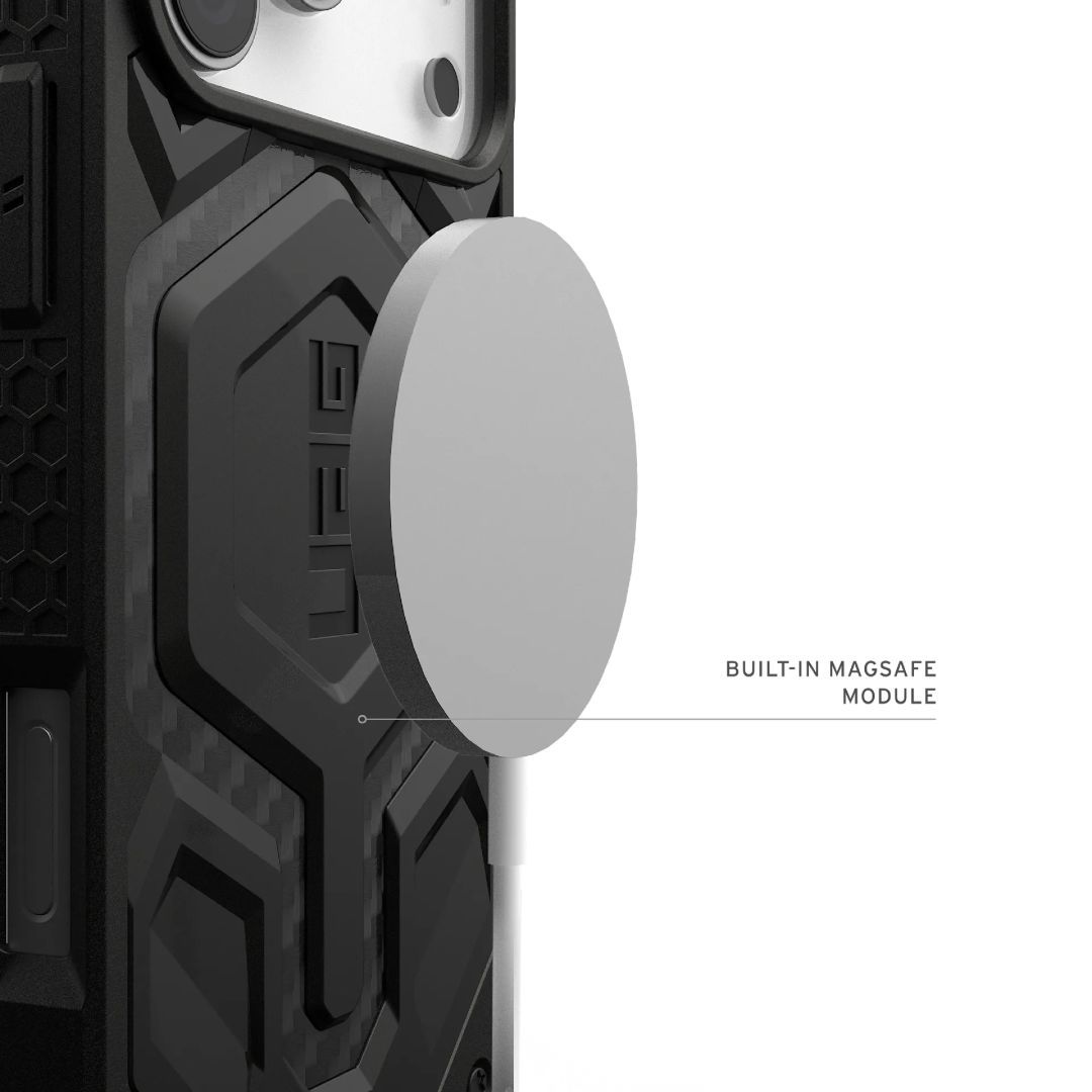 UAG Monarch Pro case for iPhone 17 Pro Max Carbon Fiber