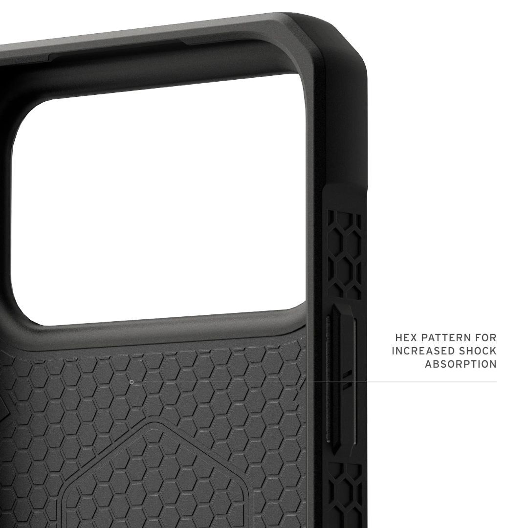 UAG Monarch Pro case for iPhone 17 Pro Max Carbon Fiber