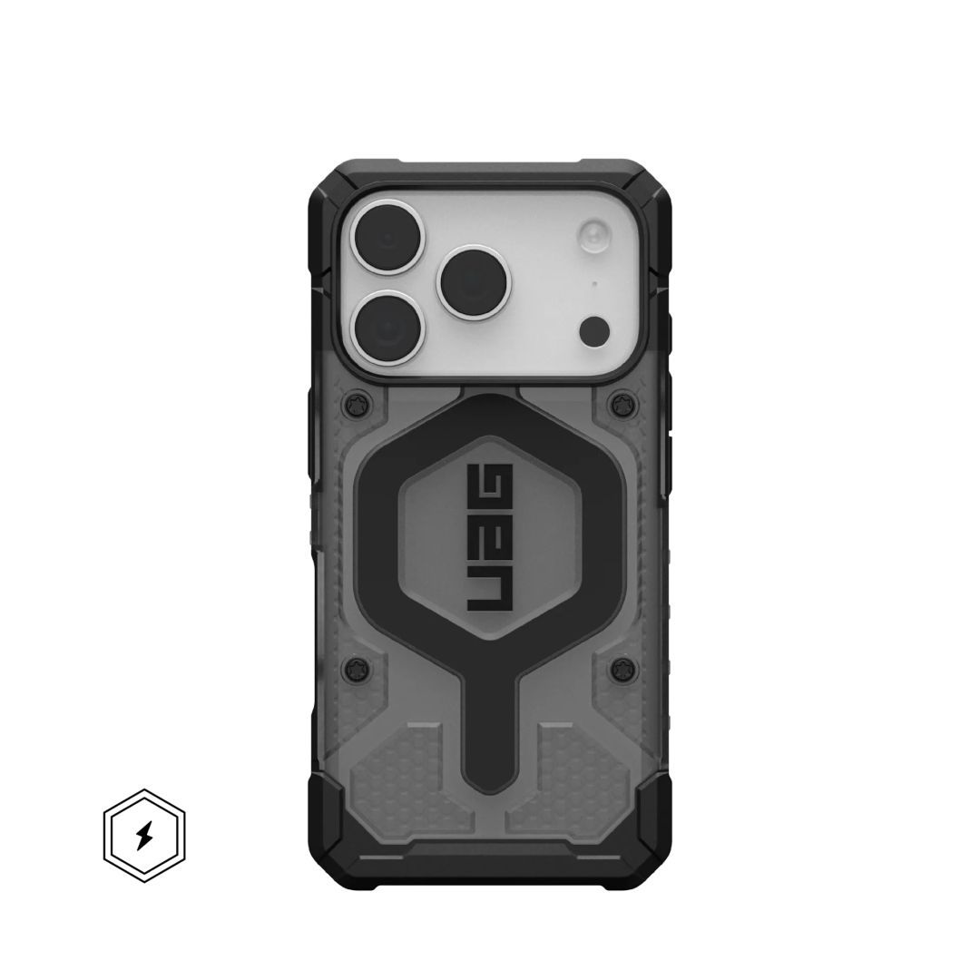 UAG Pathfinder Clear Magsafe case for iPhone 17 Pro Ash/Black UAG Pathfinder Clear Magsafe case for iPhone 17 Pro Ash/Black