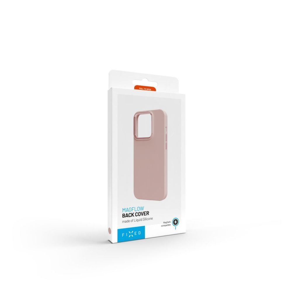 FIXED MagFlow tok Apple iPhone 17 telefonhoz, rózsaszín FIXED MagFlow tok Apple iPhone 17 telefonhoz, rózsaszín