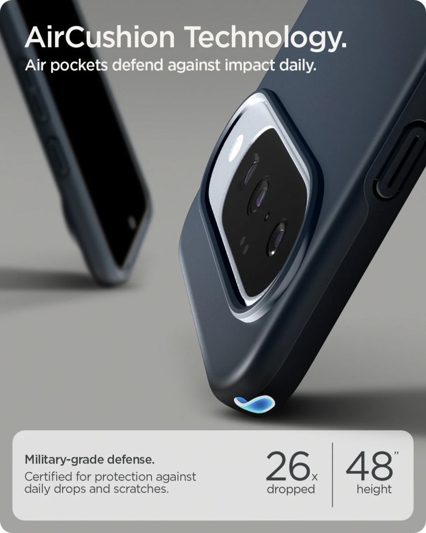 Spigen Thin Fit MagSafe for Google Pixel 10 Pro/Pixel 10 Metal Slate Spigen Thin Fit MagSafe for Google Pixel 10 Pro/Pixel 10 Metal Slate