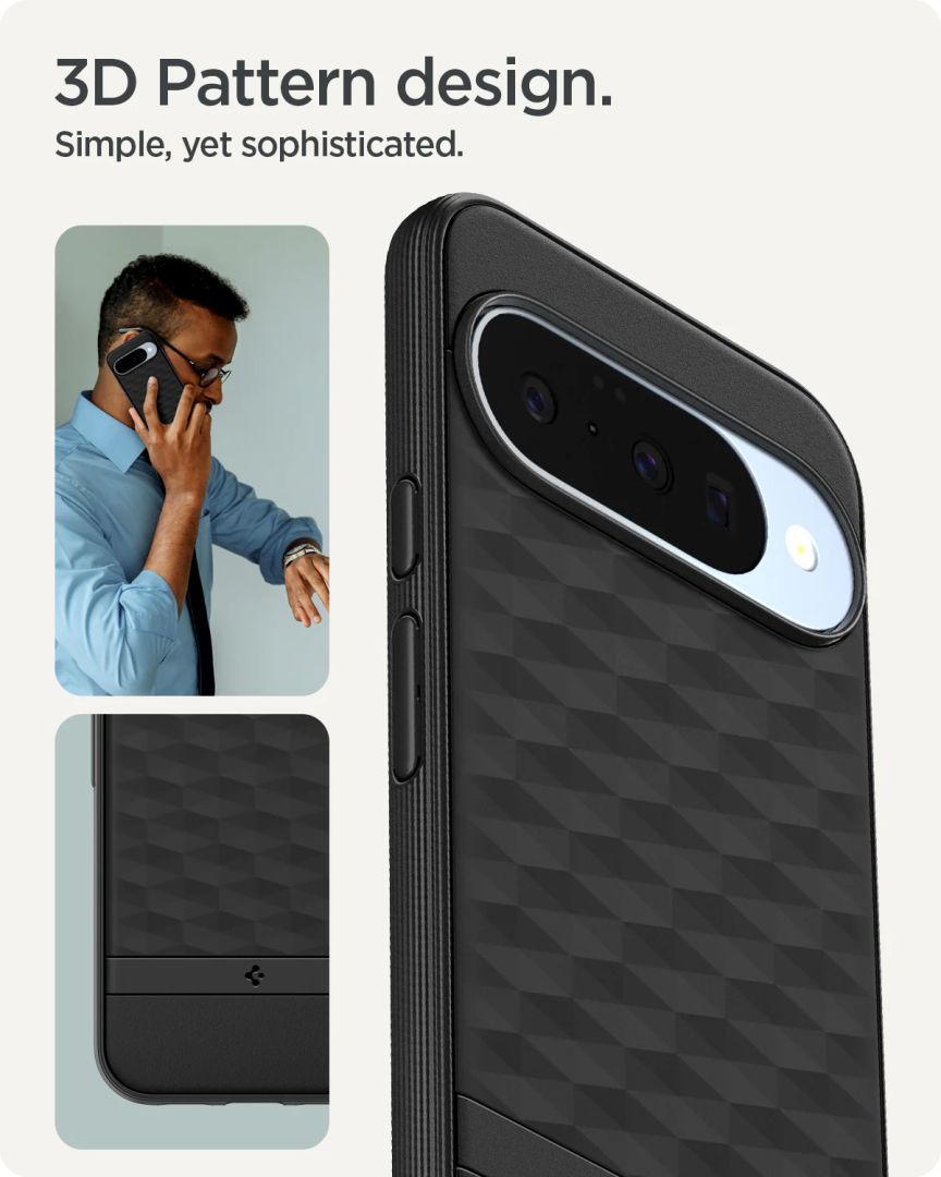 Spigen Parallax MagSafe for Google Pixel 10 Pro/Pixel 10 Matte Black Spigen Parallax MagSafe for Google Pixel 10 Pro/Pixel 10 Matte Black