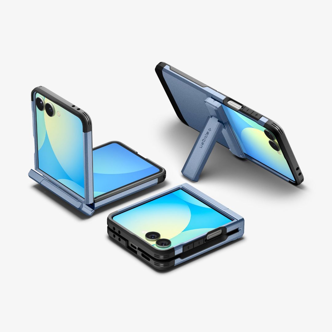 Spigen Tough Armor Pro MagSafe Samsung Galaxy Z Flip7 Sierra Blue Spigen Tough Armor Pro MagSafe Samsung Galaxy Z Flip7 Sierra Blue