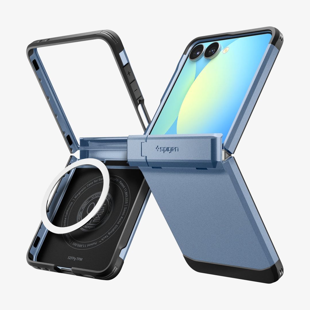 Spigen Tough Armor Pro MagSafe Samsung Galaxy Z Flip7 Sierra Blue Spigen Tough Armor Pro MagSafe Samsung Galaxy Z Flip7 Sierra Blue