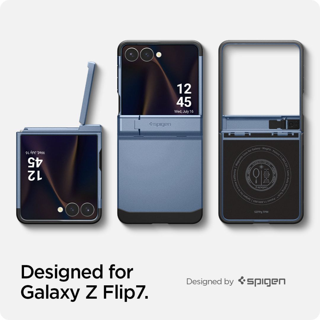 Spigen Tough Armor Pro MagSafe Samsung Galaxy Z Flip7 Sierra Blue Spigen Tough Armor Pro MagSafe Samsung Galaxy Z Flip7 Sierra Blue
