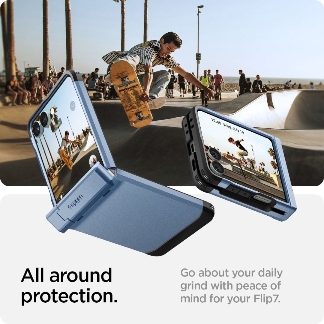Spigen Tough Armor Pro MagSafe Samsung Galaxy Z Flip7 Sierra Blue Spigen Tough Armor Pro MagSafe Samsung Galaxy Z Flip7 Sierra Blue