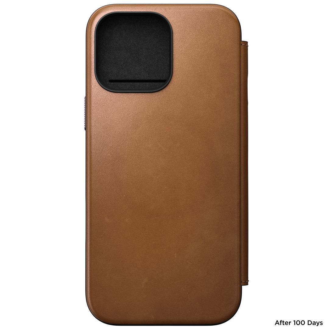 Nomad Leather Folio iPhone 16 Pro Max Brown Nomad Leather Folio iPhone 16 Pro Max Brown