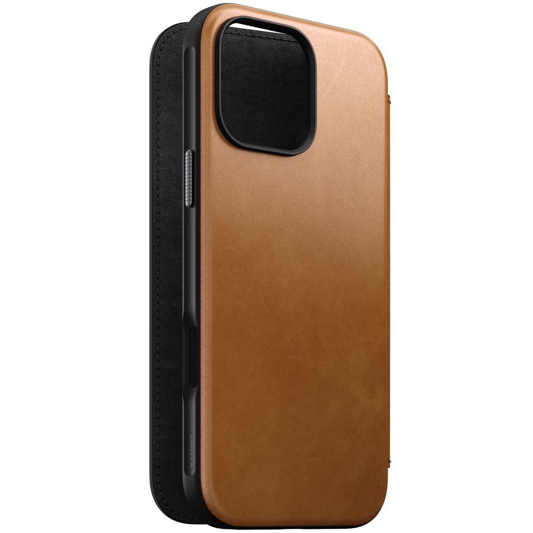 Nomad Leather Folio iPhone 16 Pro Max Brown Nomad Leather Folio iPhone 16 Pro Max Brown