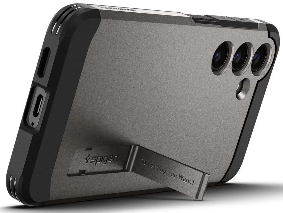 Spigen Tough Armor for Samsung Galaxy S24 Gunmetal Spigen Tough Armor for Samsung Galaxy S24 Gunmetal