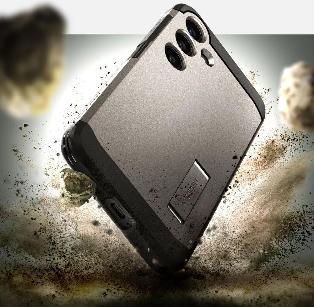 Spigen Tough Armor for Samsung Galaxy S24 Gunmetal Spigen Tough Armor for Samsung Galaxy S24 Gunmetal