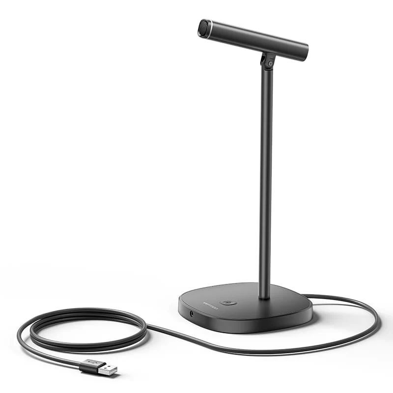 Vention Desktop Microphone with Mute Button Black Vention Desktop Microphone with Mute Button Black