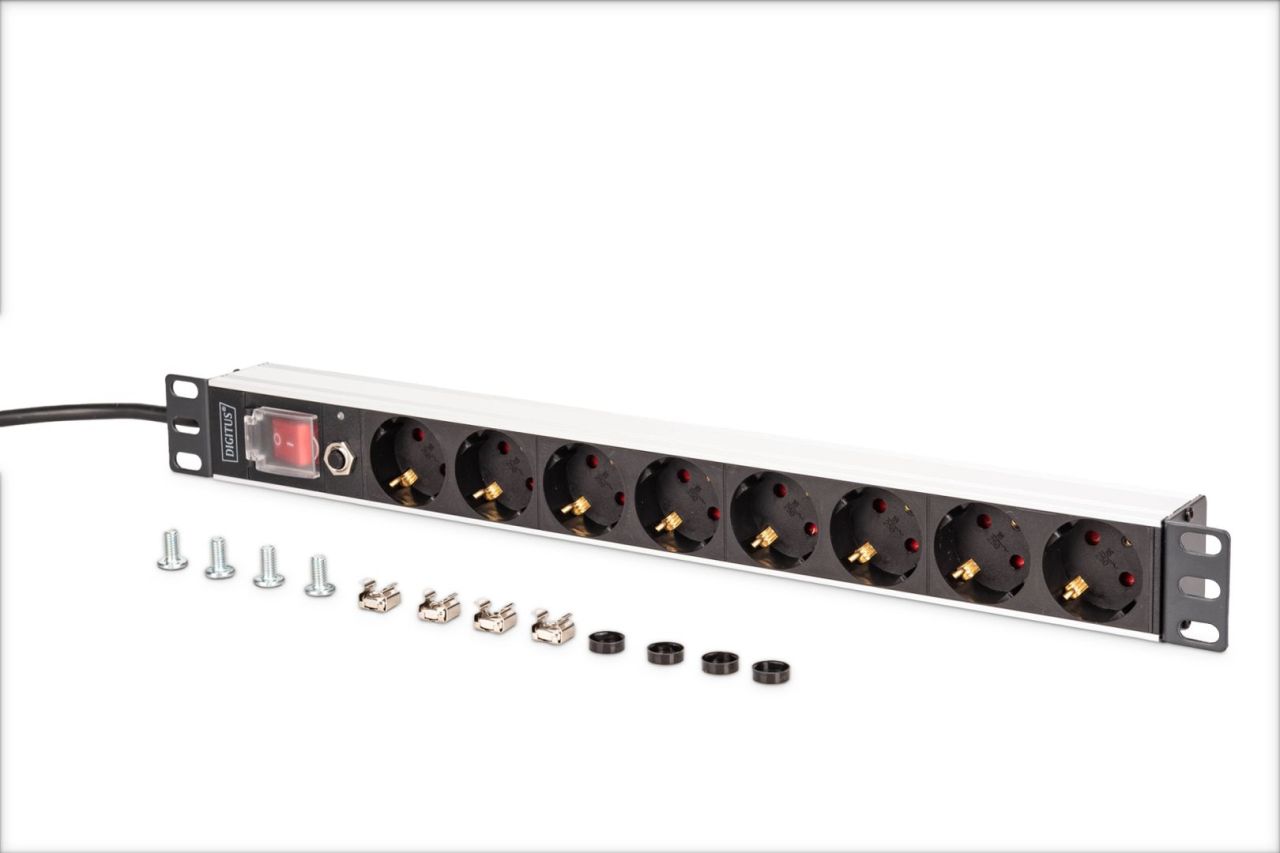 Digitus DN-95436 Túlfeszültségvédő 7DIN 2m Black