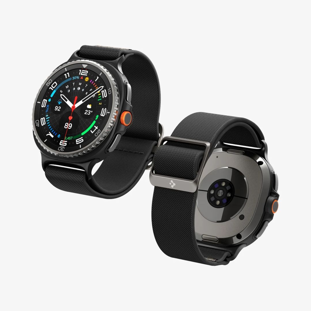 Nomad Lite Fit Band for Samsung Galaxy Watch 8 46mm/44mm/40mm Black