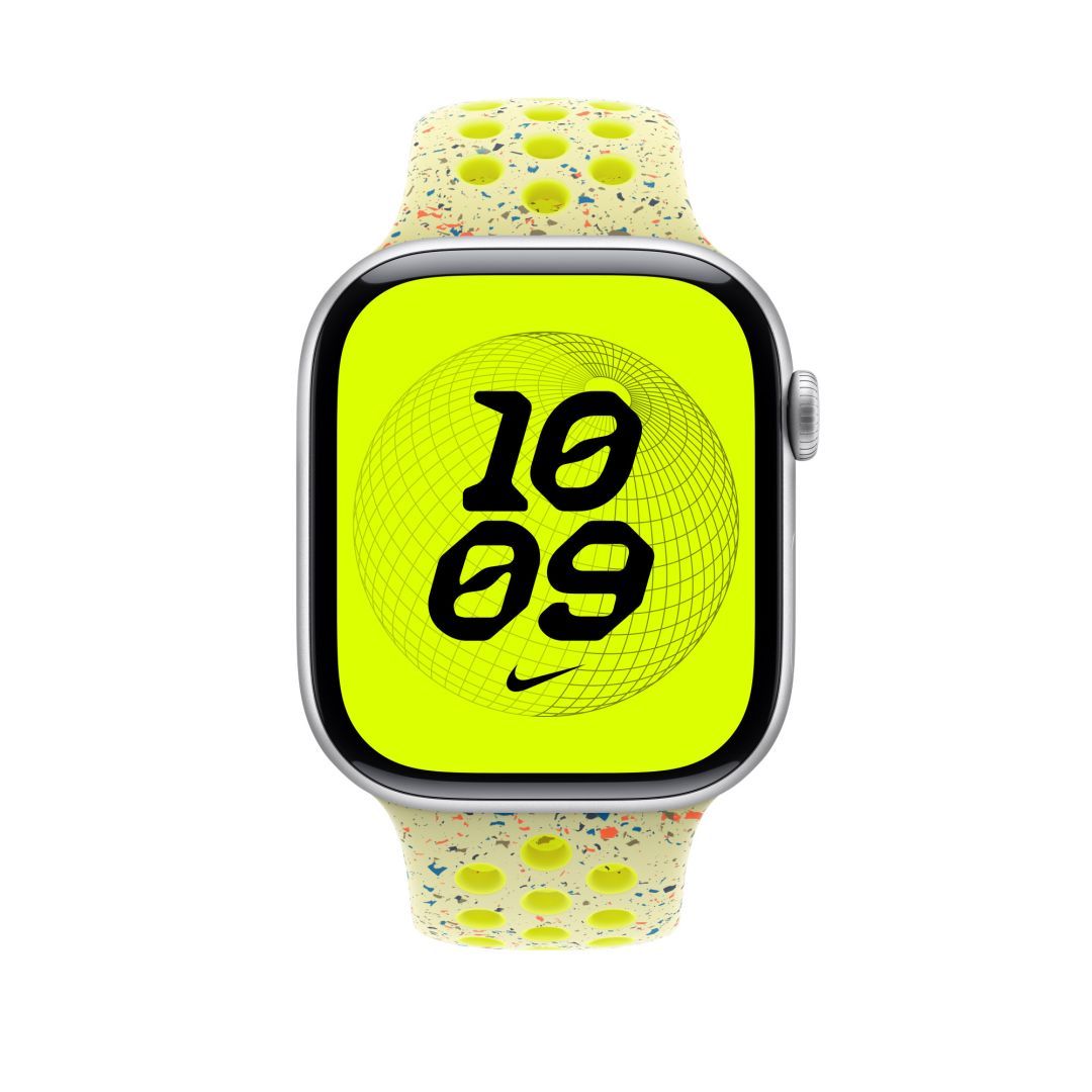 Apple Watch 46mm Band: Nike Sport Band M/L Volt Splash Apple Watch 46mm Band: Nike Sport Band M/L Volt Splash