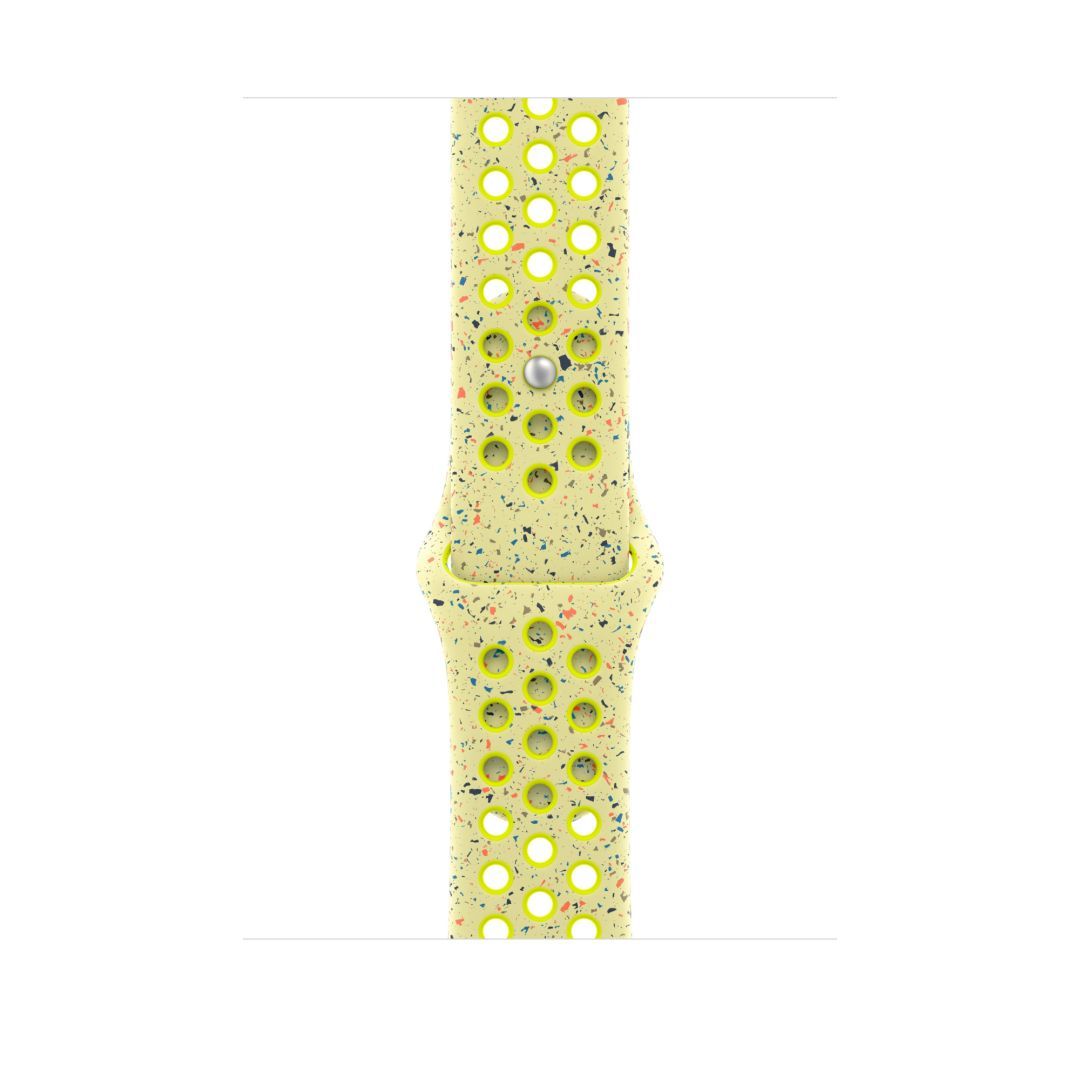 Apple Watch 46mm Band: Nike Sport Band M/L Volt Splash Apple Watch 46mm Band: Nike Sport Band M/L Volt Splash