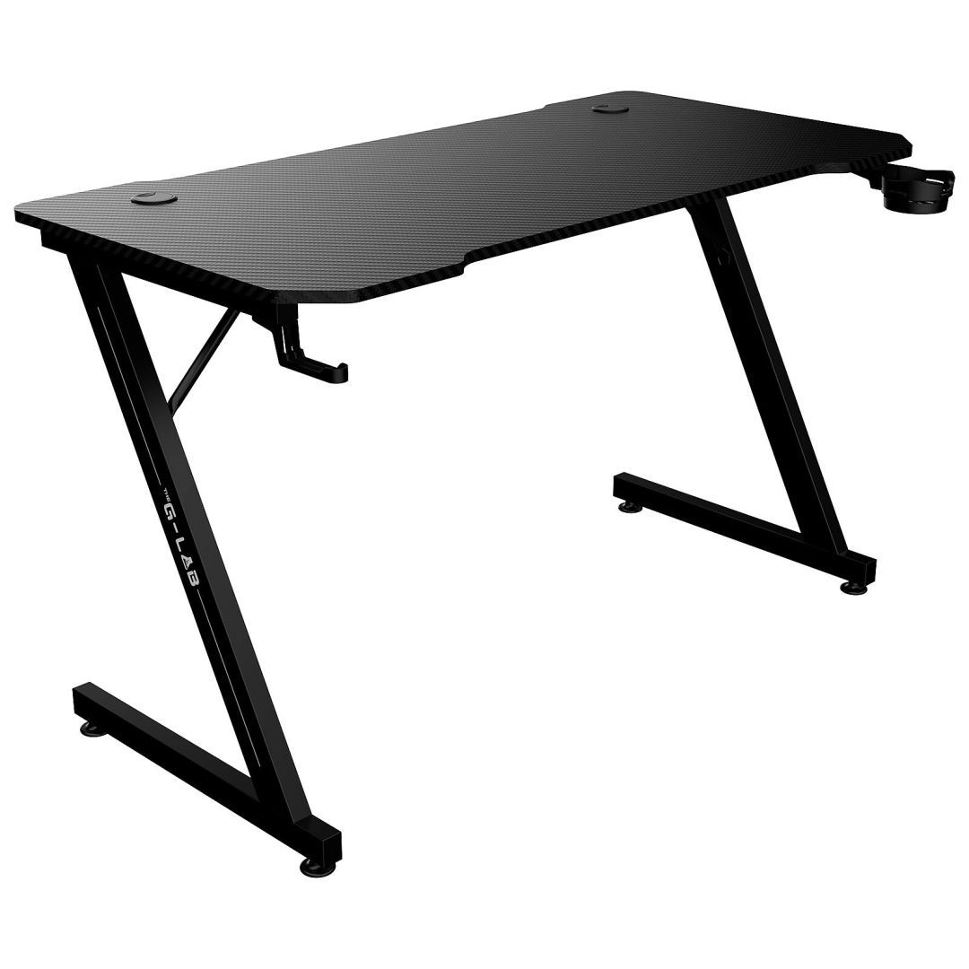 The G-Lab K-Desk Yttrium Gaming Desk Black The G-Lab K-Desk Yttrium Gaming Desk Black