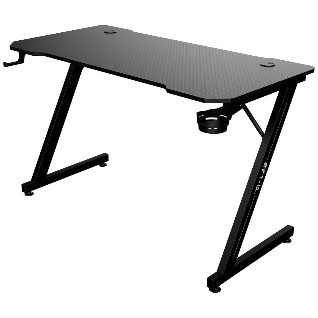 The G-Lab K-Desk Yttrium Gaming Desk Black The G-Lab K-Desk Yttrium Gaming Desk Black