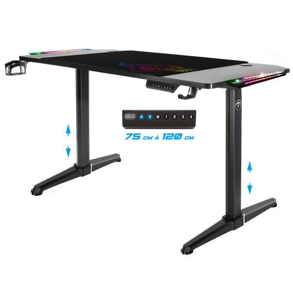 Spirit Of Gamer Headquarter 800 Gaming Desk Black Spirit Of Gamer Headquarter 800 Gaming Desk Black