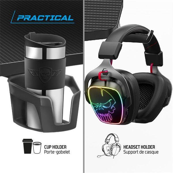 Spirit Of Gamer Headquarter 800 Gaming Desk Black Spirit Of Gamer Headquarter 800 Gaming Desk Black