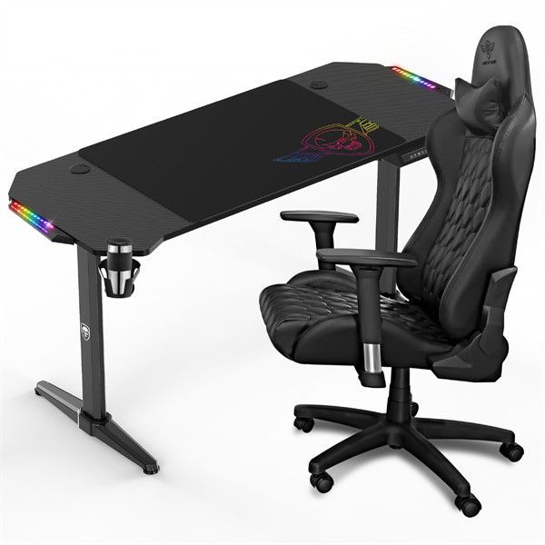 Spirit Of Gamer Headquarter 800 Gaming Desk Black Spirit Of Gamer Headquarter 800 Gaming Desk Black