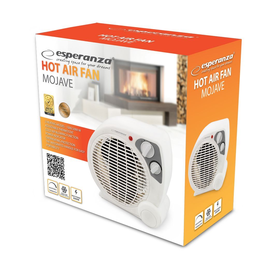 Esperanza EHH002 Mojave Fan Heater Esperanza EHH002 Mojave Fan Heater