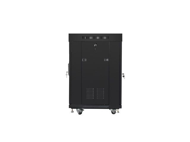 Lanberg 19" 15U LCD Szabadon álló Rackszekrény Black