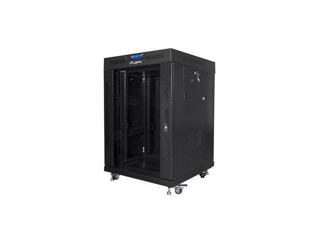 Lanberg 19" 15U LCD Szabadon álló Rackszekrény Black