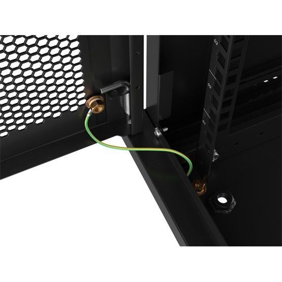 Lanberg 19" 12U Falra szerelhető Rackszekrény Black Lanberg 19" 12U Falra szerelhető Rackszekrény Black