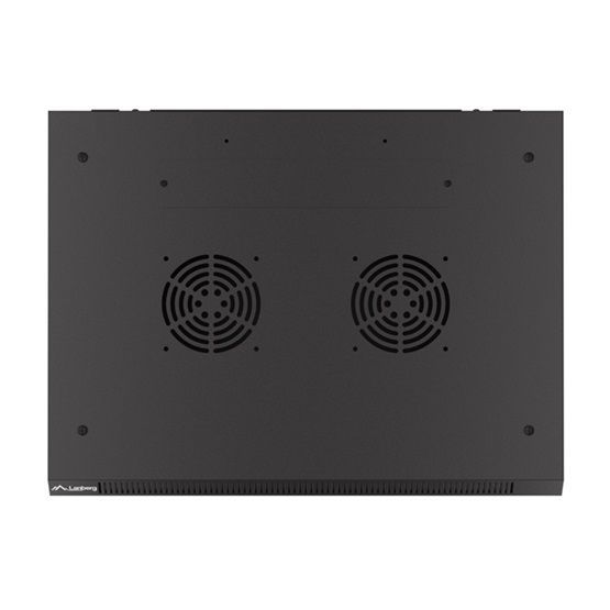 Lanberg 19" 12U Falra szerelhető Rackszekrény Black Lanberg 19" 12U Falra szerelhető Rackszekrény Black