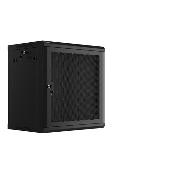 Lanberg 19" 12U Falra szerelhető Rackszekrény Black Lanberg 19" 12U Falra szerelhető Rackszekrény Black