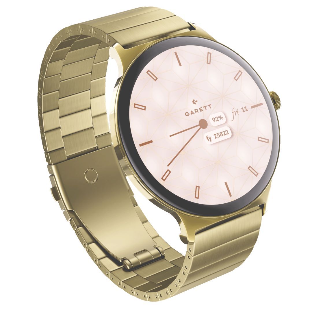 GARETT Verona 2 Smartwatch Gold Steel