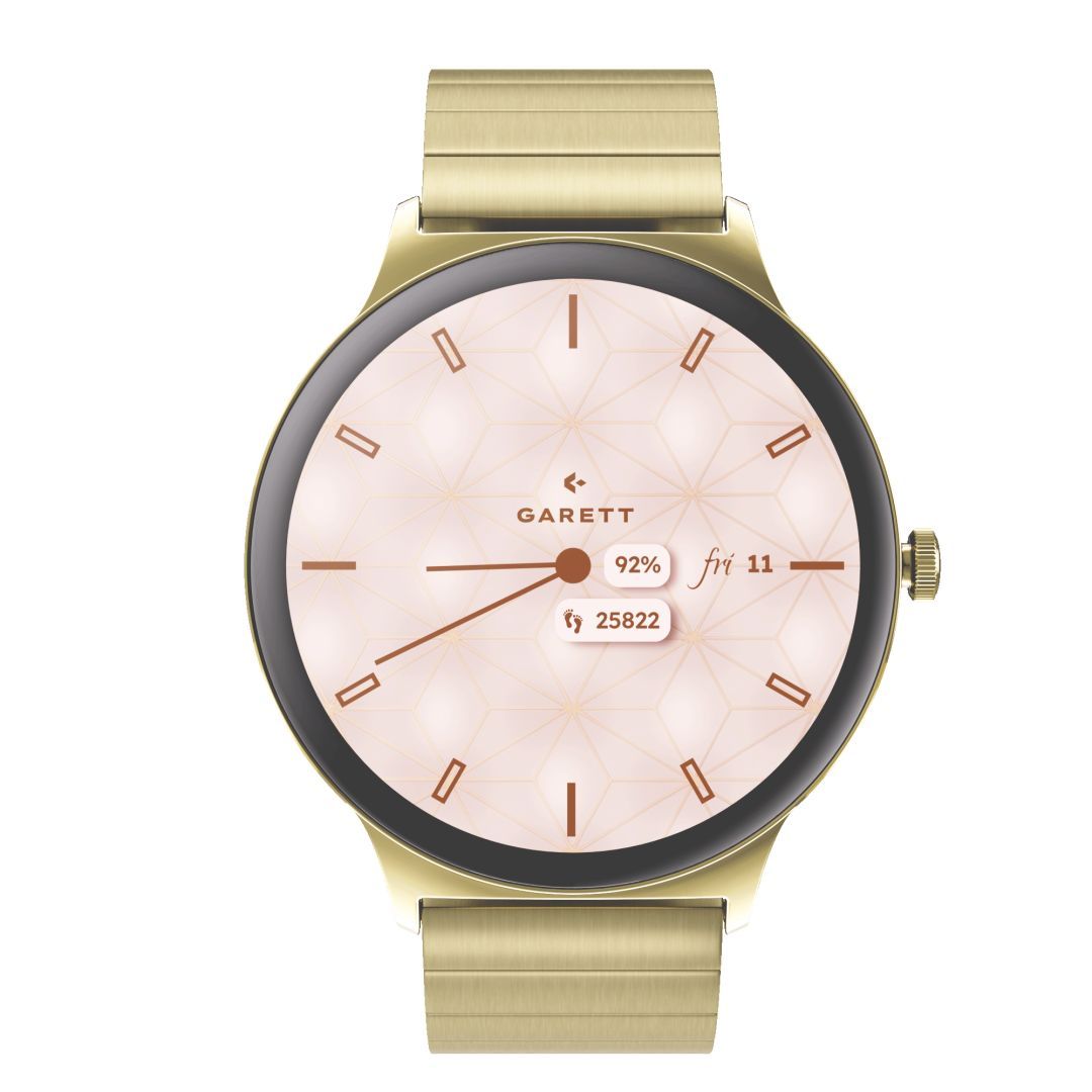 GARETT Verona 2 Smartwatch Gold Steel