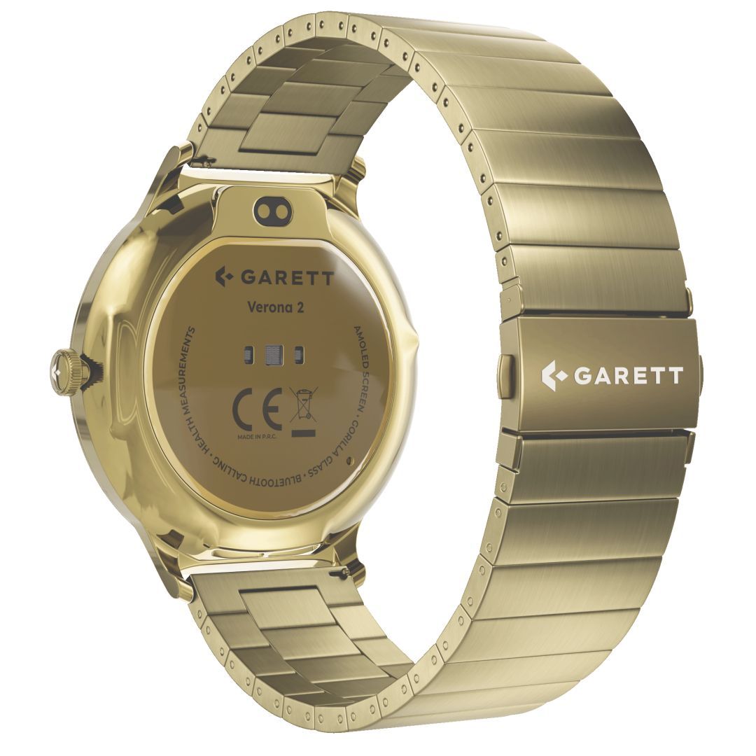 GARETT Verona 2 Smartwatch Gold Steel