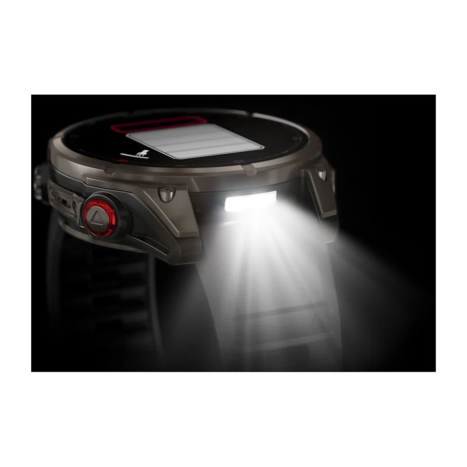 Garmin fenix 8 Pro 47mm AMOLED Sapphire Titanium with Graphite/black silicone band Garmin fenix 8 Pro 47mm AMOLED Sapphire Titanium with Graphite/black silicone band