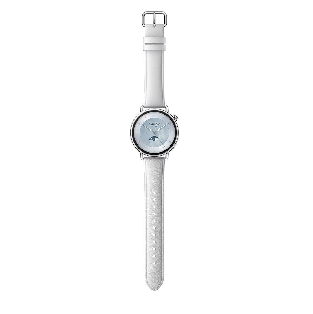 Xiaomi Watch S4 41mm Leather Strap White