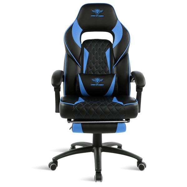 Spirit Of Gamer Mustang Gaming Chair Black/Blue Spirit Of Gamer Mustang Gaming Chair Black/Blue