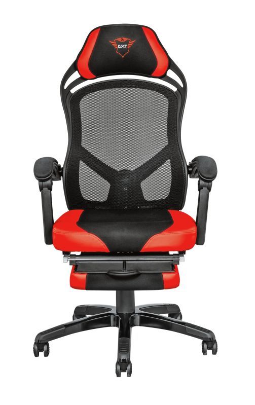 Trust GXT 706 Rona Gaming Chair with footrest Black/Red