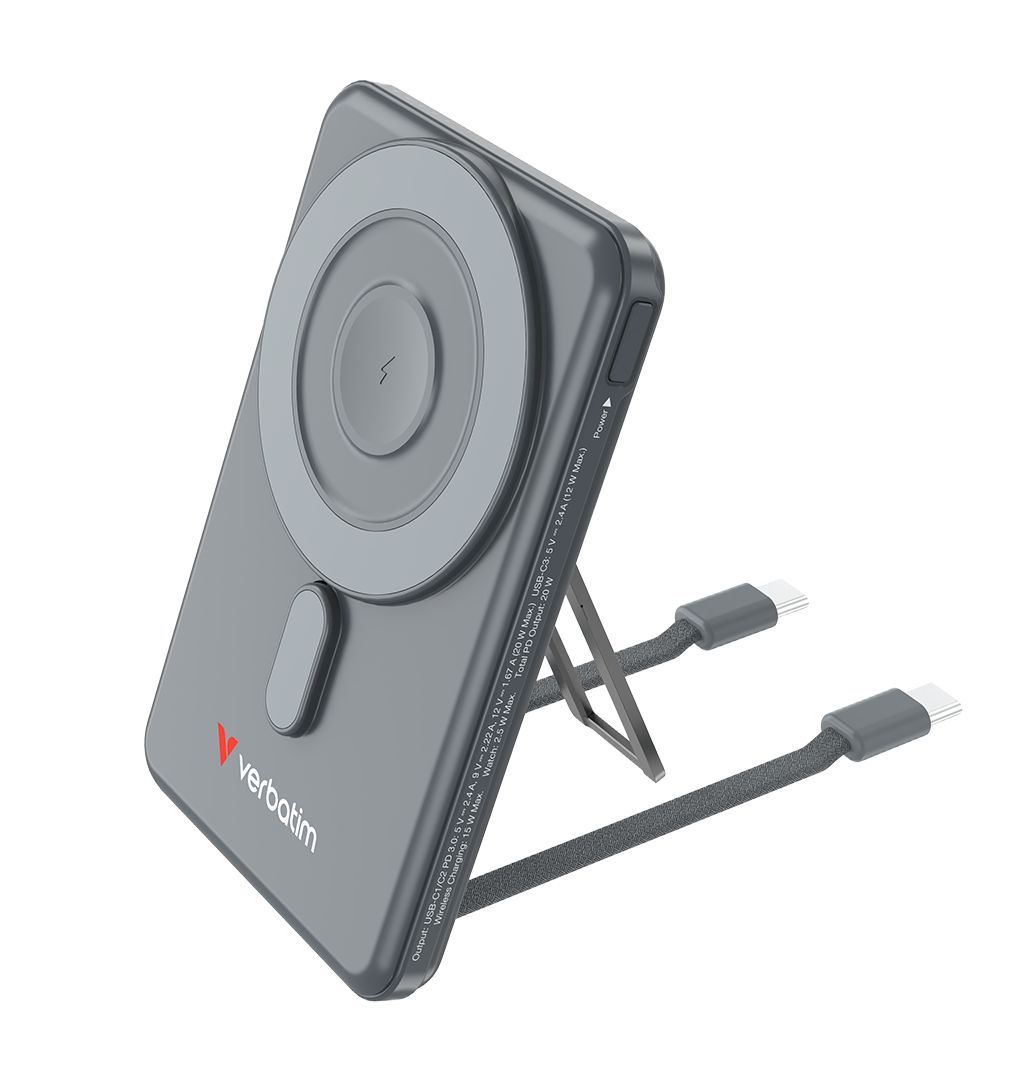 Verbatim Charge´n´Go 2C 5000mAh PowerBank Grey