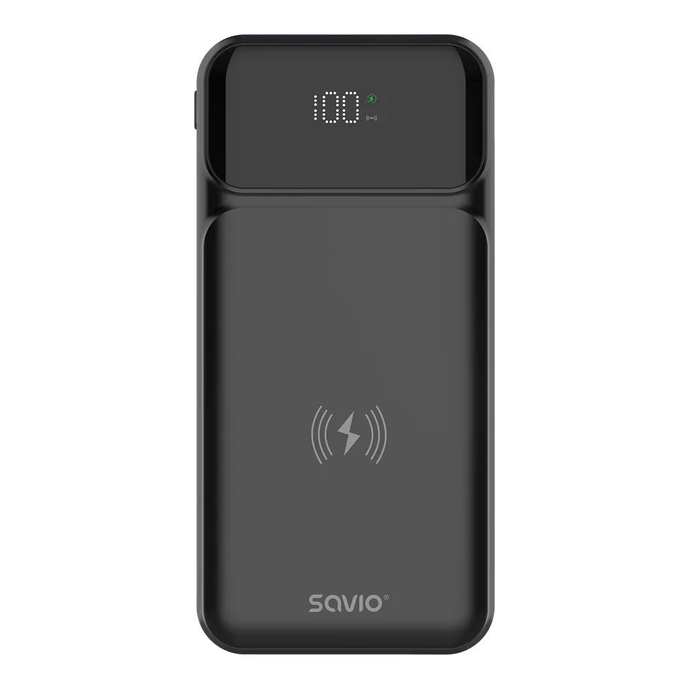 Savio BA-09 10000mAh Powerbank Black Savio BA-09 10000mAh Powerbank Black