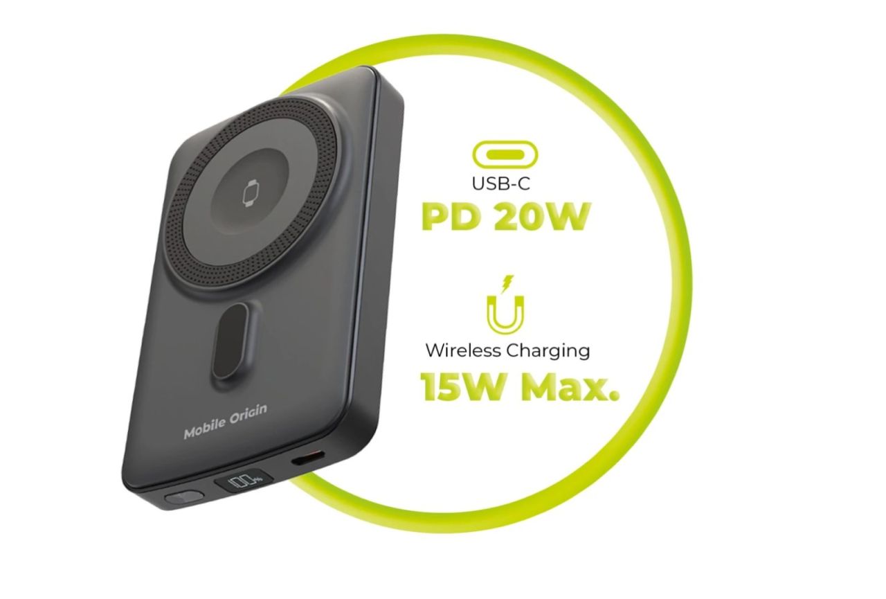 Mobile Origin Wireless Magnetic PowerBank 10000mAh PB9 Mobile Origin Wireless Magnetic PowerBank 10000mAh PB9